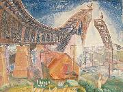 Walter Granville Smith The Bridge in Curve oil